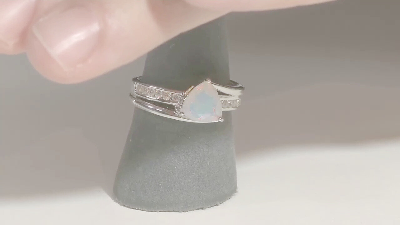 Video Anello in argento con Tanzanite