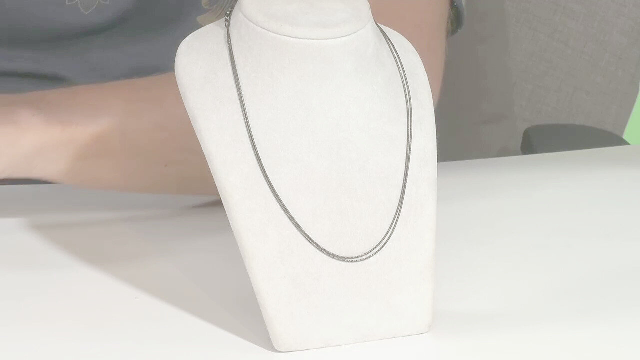 Video Ciondolo in argento con Smeraldo Colombiano