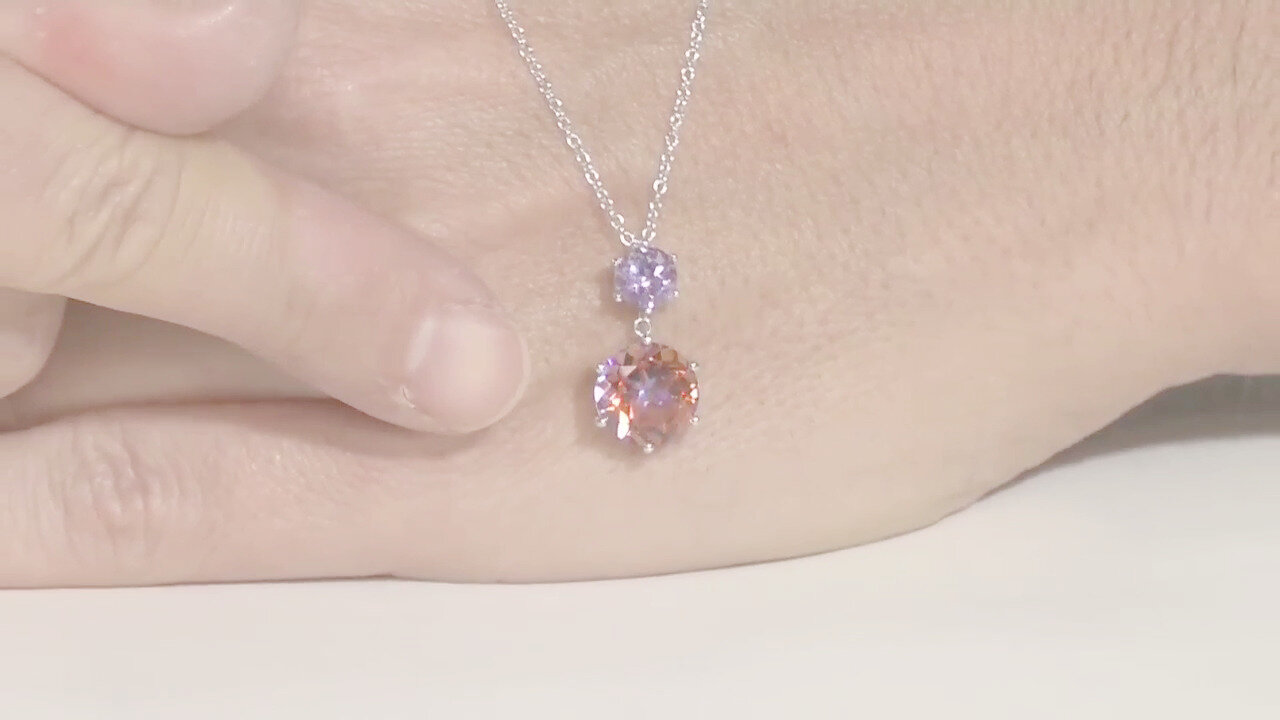 Video Ciondolo in argento con Perla di Acqua Dolce (Annette classic)