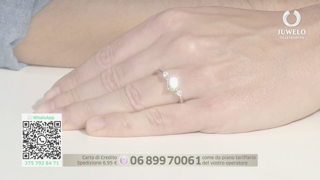 Video Anello in argento con Citrino (Gems en Vogue)