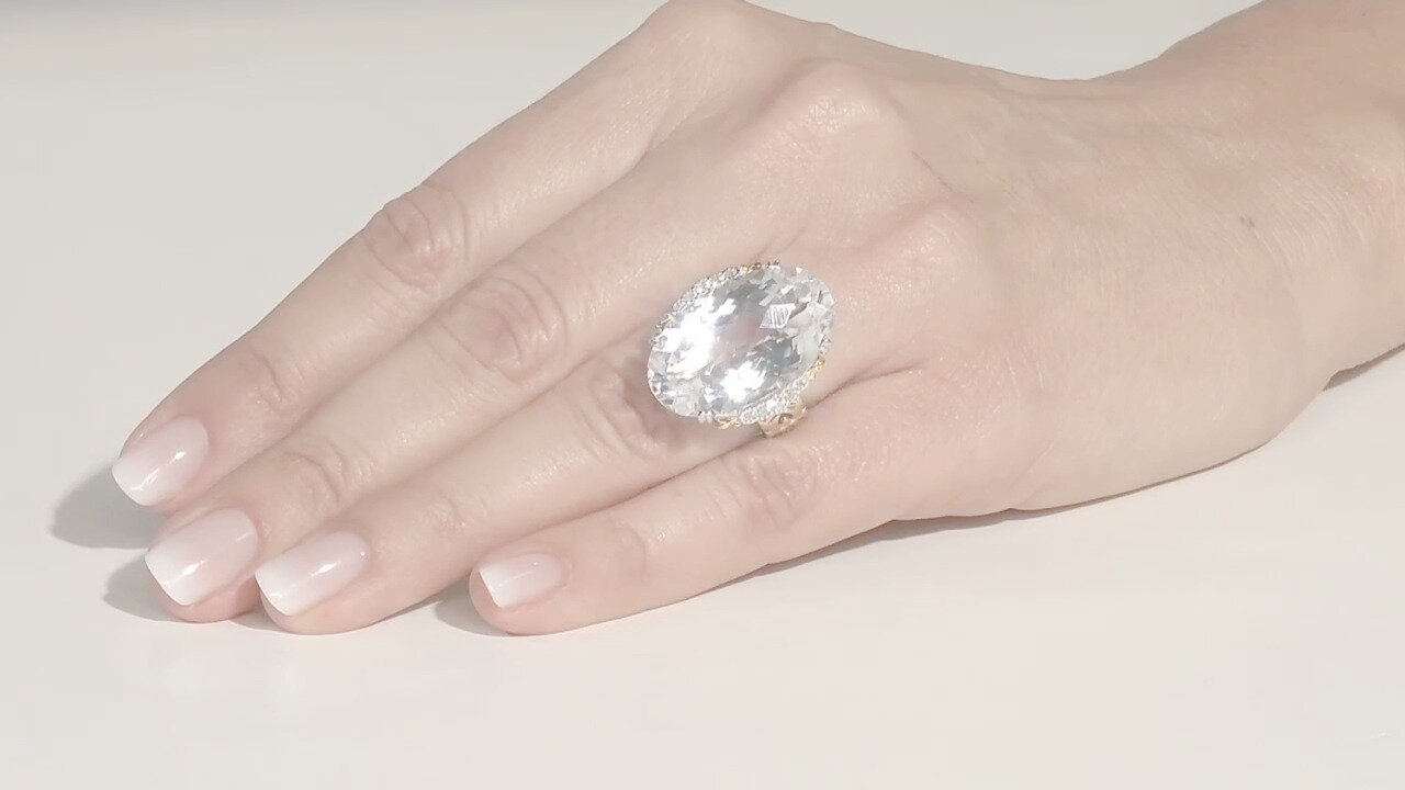 Video Anello in oro con Diamante I1 (H) (CIRARI)