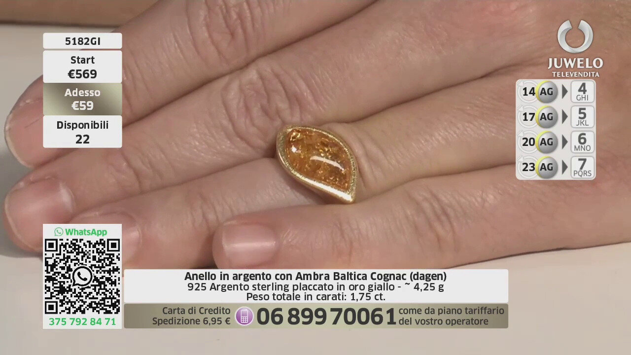 Video Anello in oro con Diamante I2 (H) (de Melo)