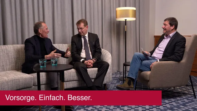 Martin Gattung und Prof. Bert Rürup