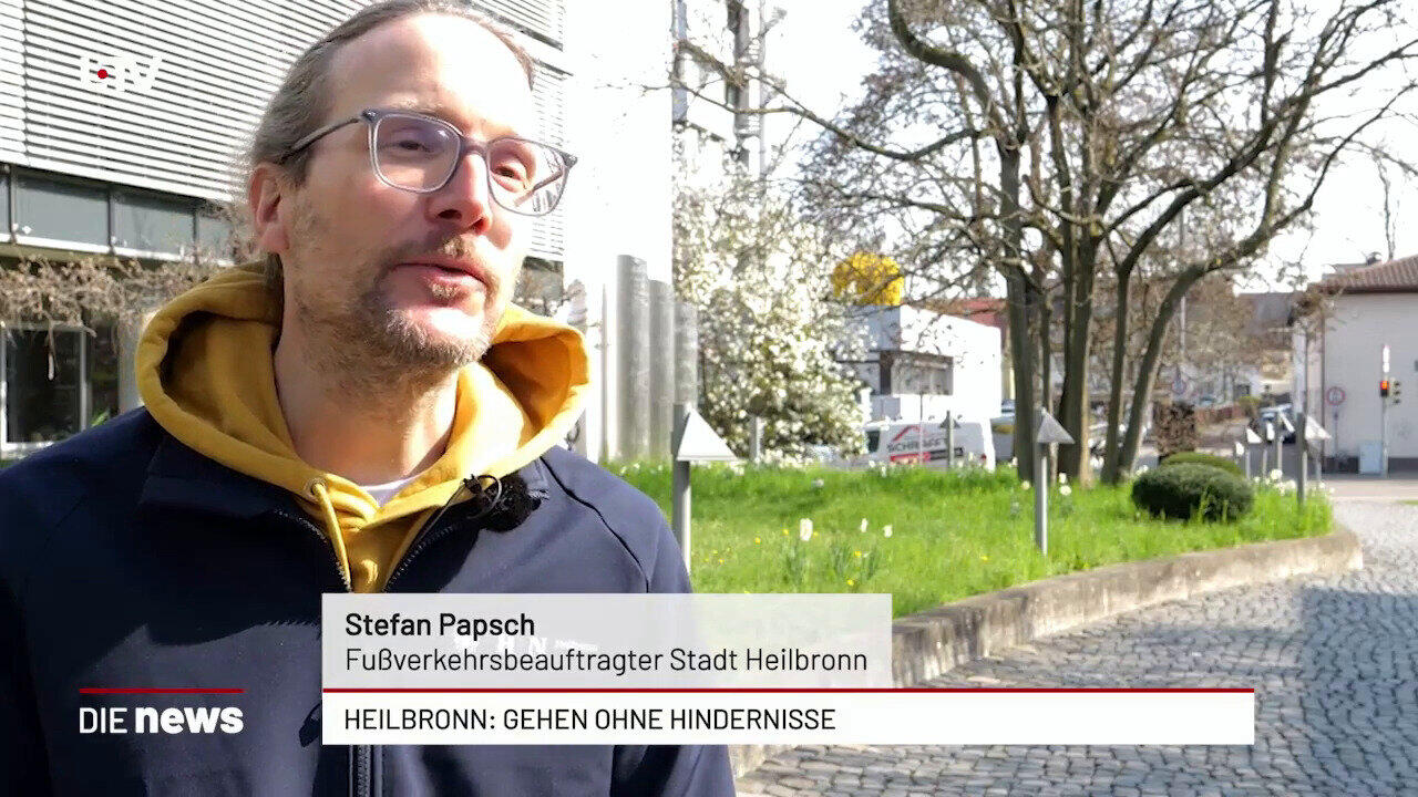 Heilbronn: Gehen ohne Hindernisse