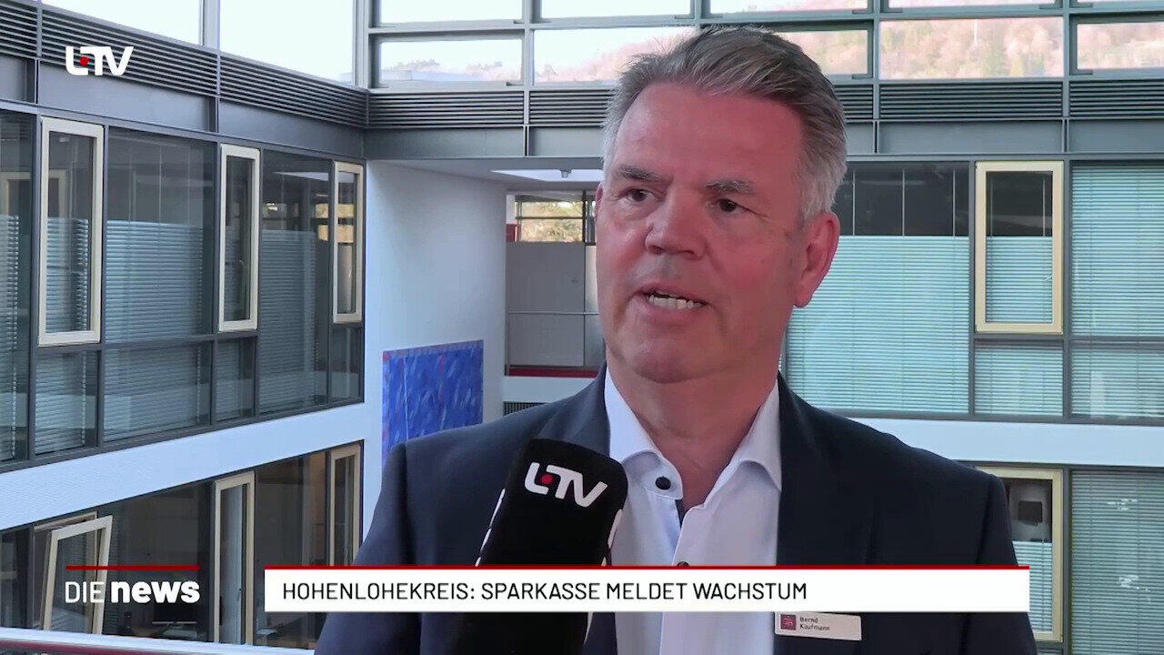 Hohenlohekreis: Sparkasse meldet Wachstum