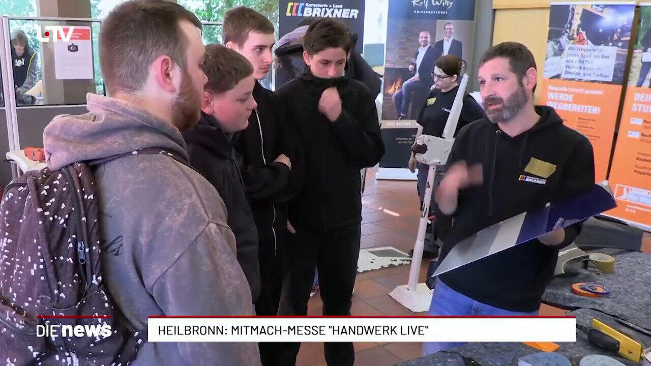 Heilbronn: Mitmach-Messe "Handwerk live"