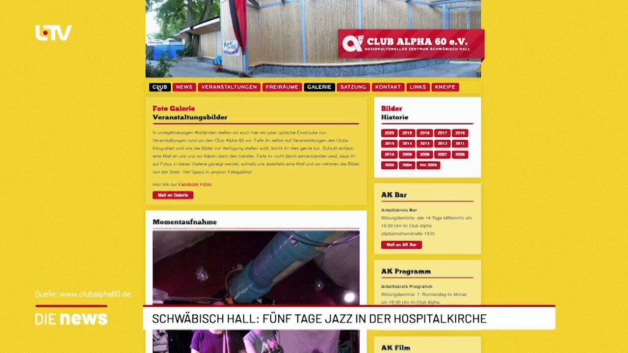 Schwäbisch Hall: Fünf Tage Jazz in der Hospitalkirche