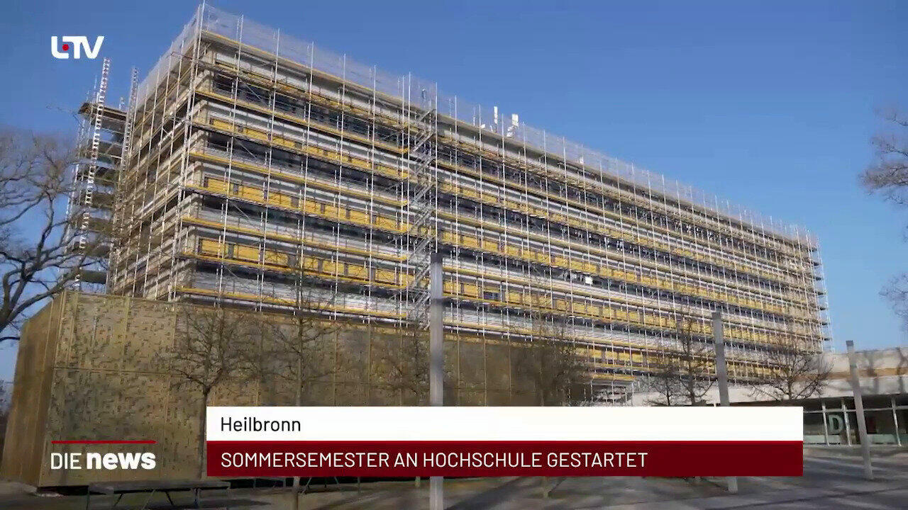Heilbronn: Sommersemester an Hochschule gestartet +++ Eppingen: Neuer Landtag beschäftigt Politiker +++