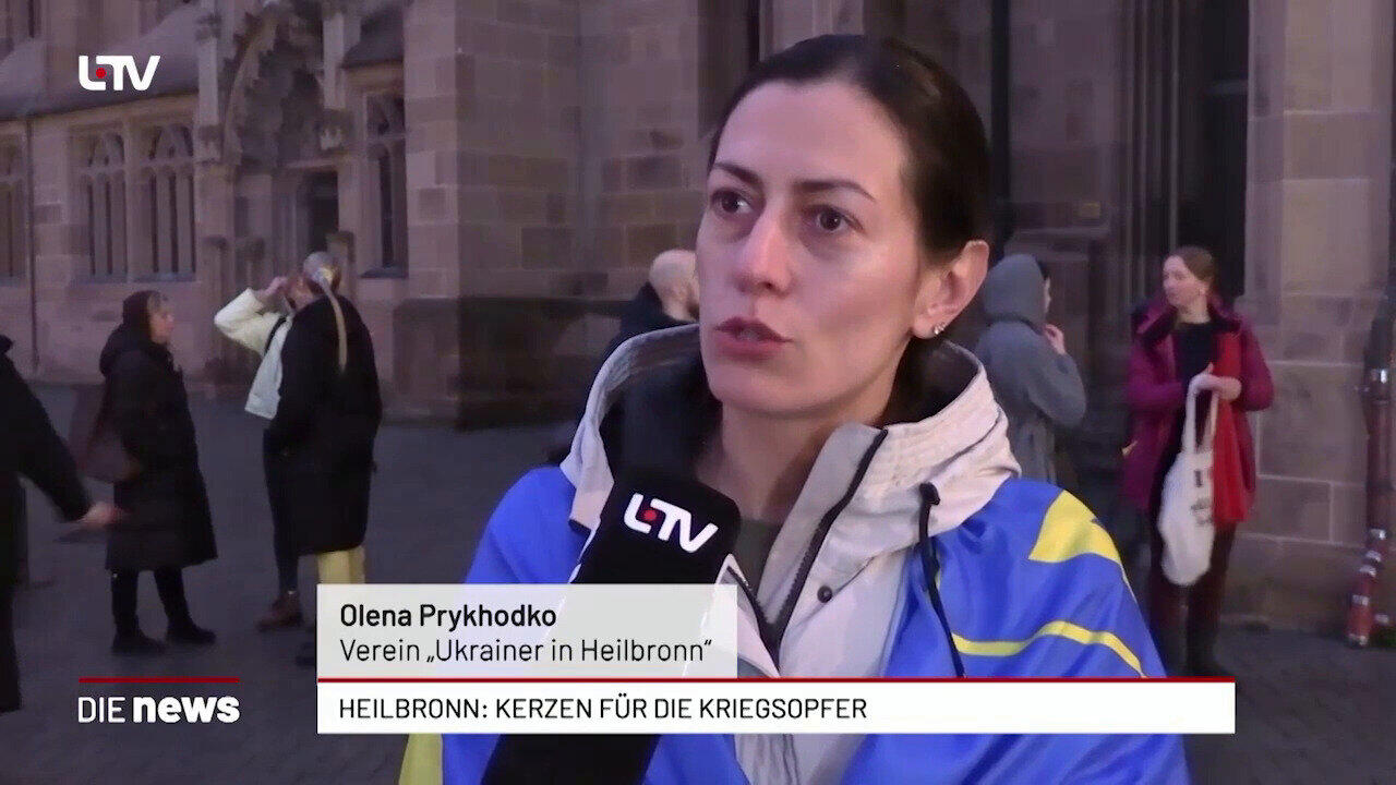 Heilbronn: Kerzen für die Kriegsopfer