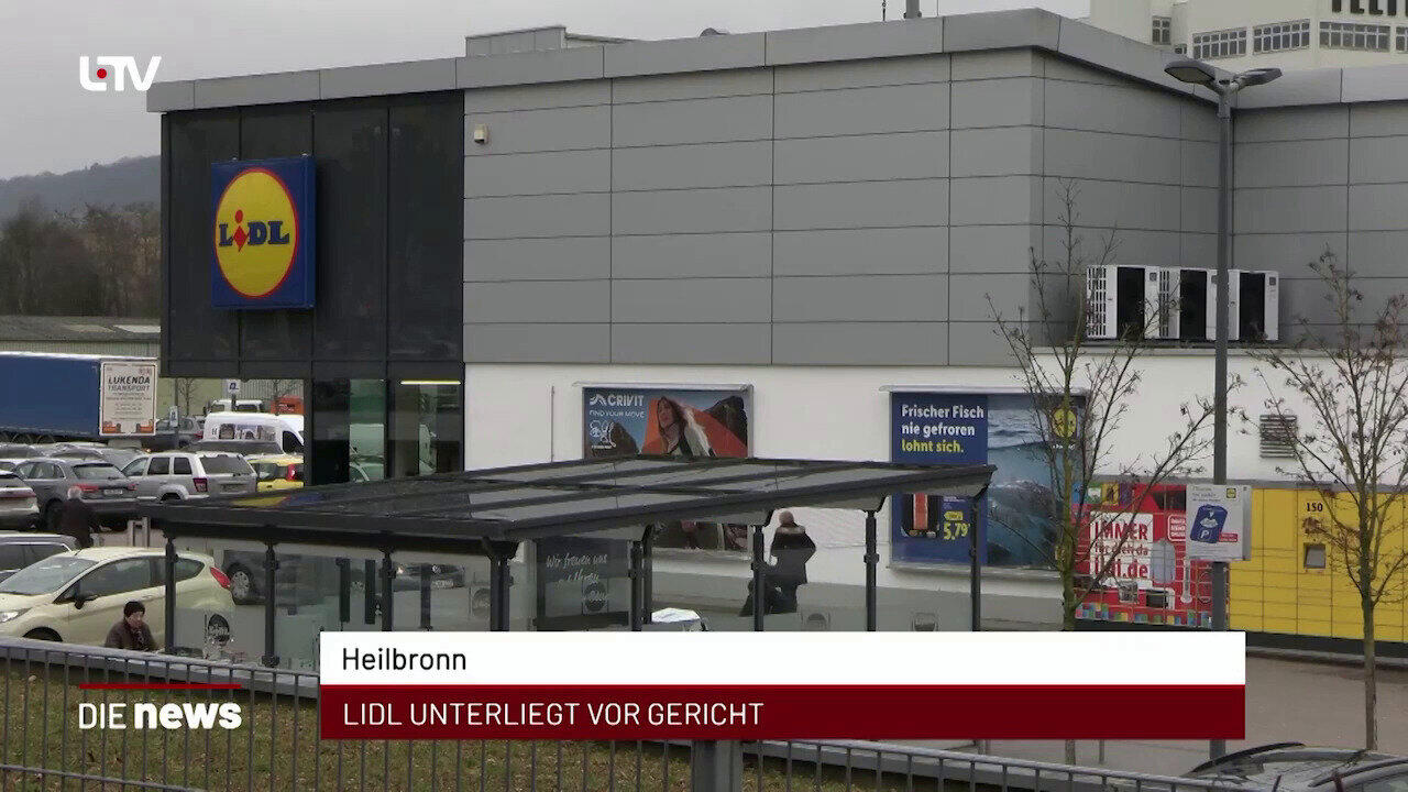Newsblock: Neckarsulm: LIDL unterliegt vor Gericht +++ Heilbronn-Franken: Amphibien-Wanderung beginnt +++ Schwäbisch Hal
