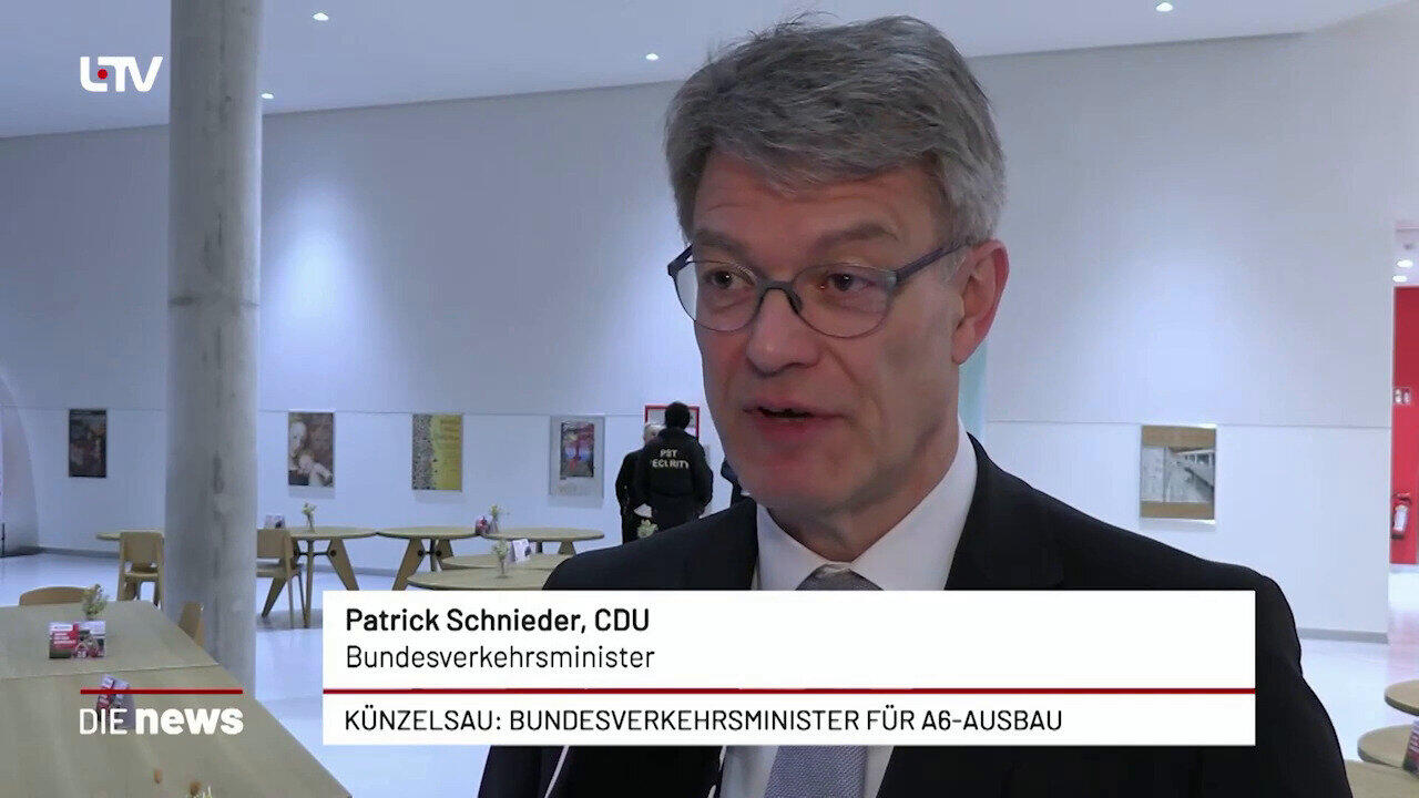 Künzelsau: Bundesverkehrsminister für A6-Ausbau