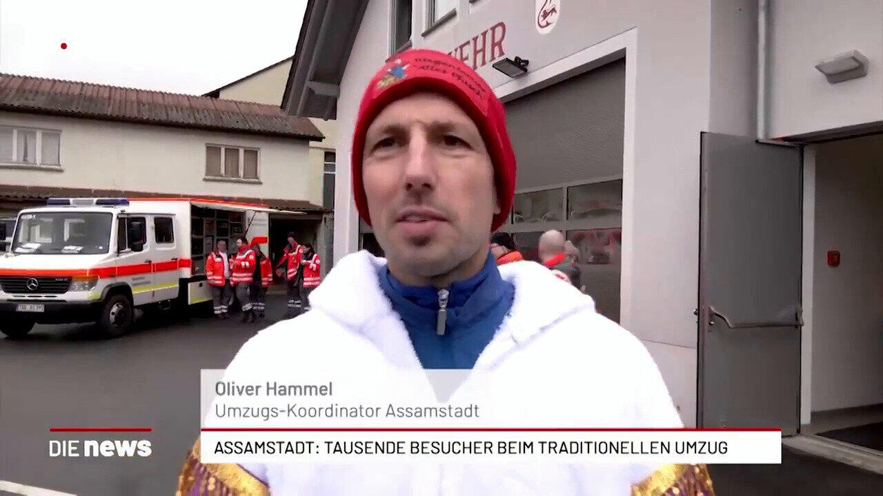Assamstadt: Tausende Besucher beim traditionellen Umzug