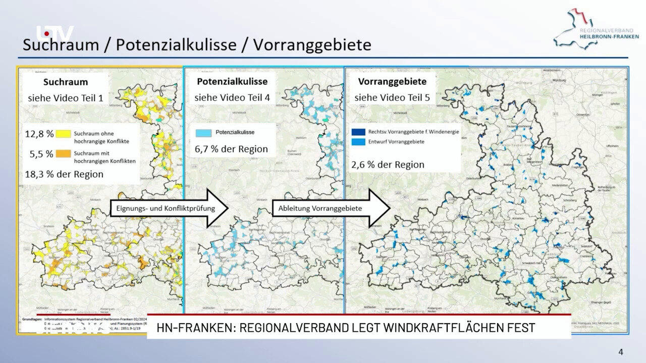HN-Franken: Regionalverband legt Windkraftflächen fest