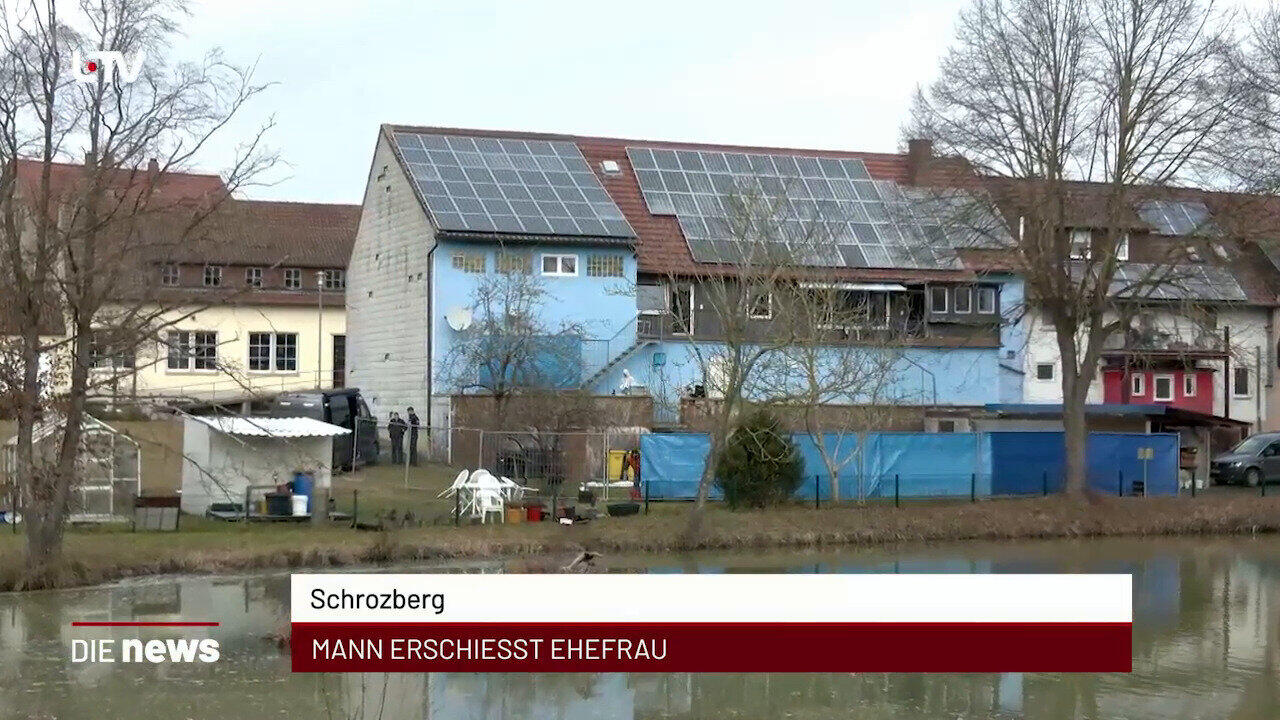 Newsblock: Schrozberg: Mann erschiesst Ehefrau +++ Heilbronn: Neue Konjunkturdaten der IHK +++ Neckarsulm: Aquatoll beko