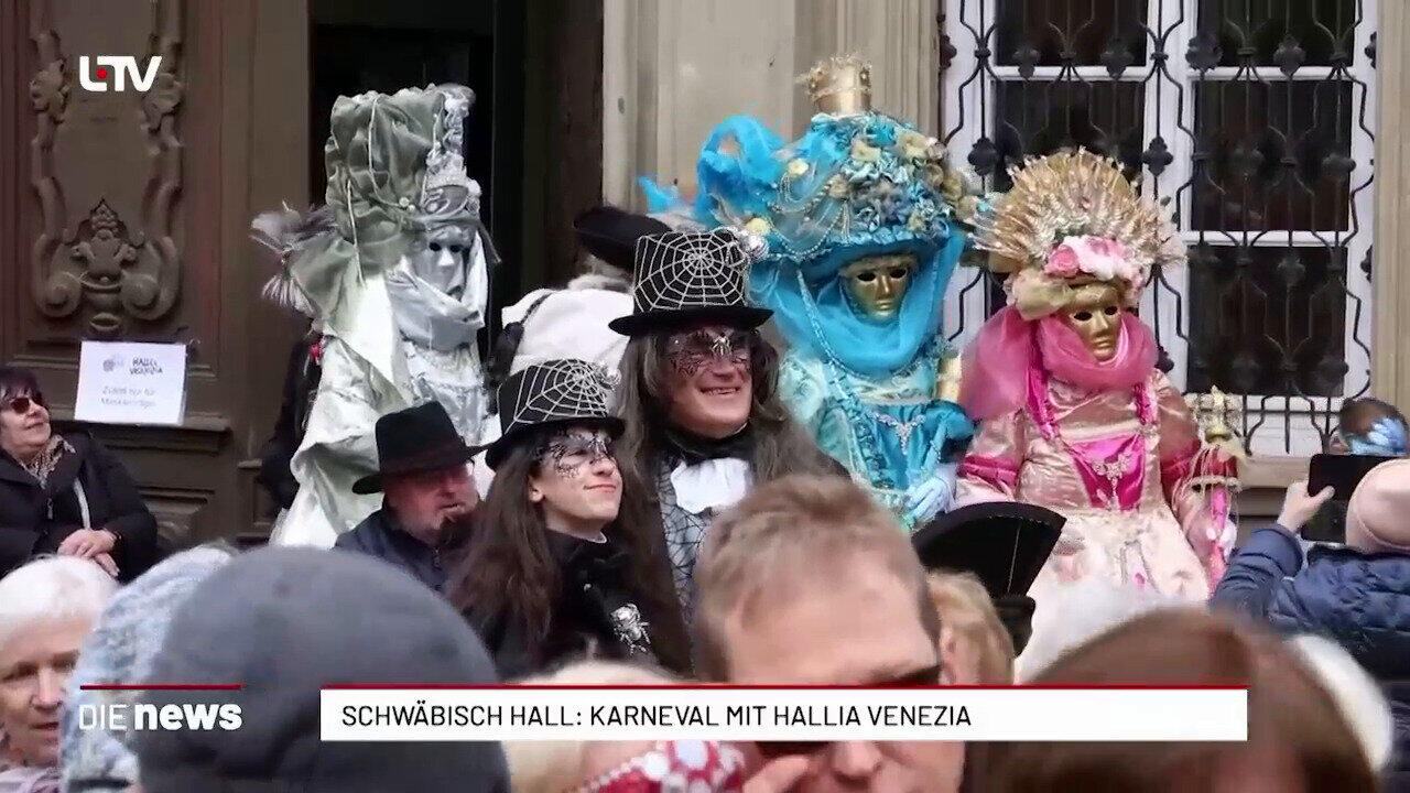 Schwäbisch Hall: Karneval mit Hallia Venezia
