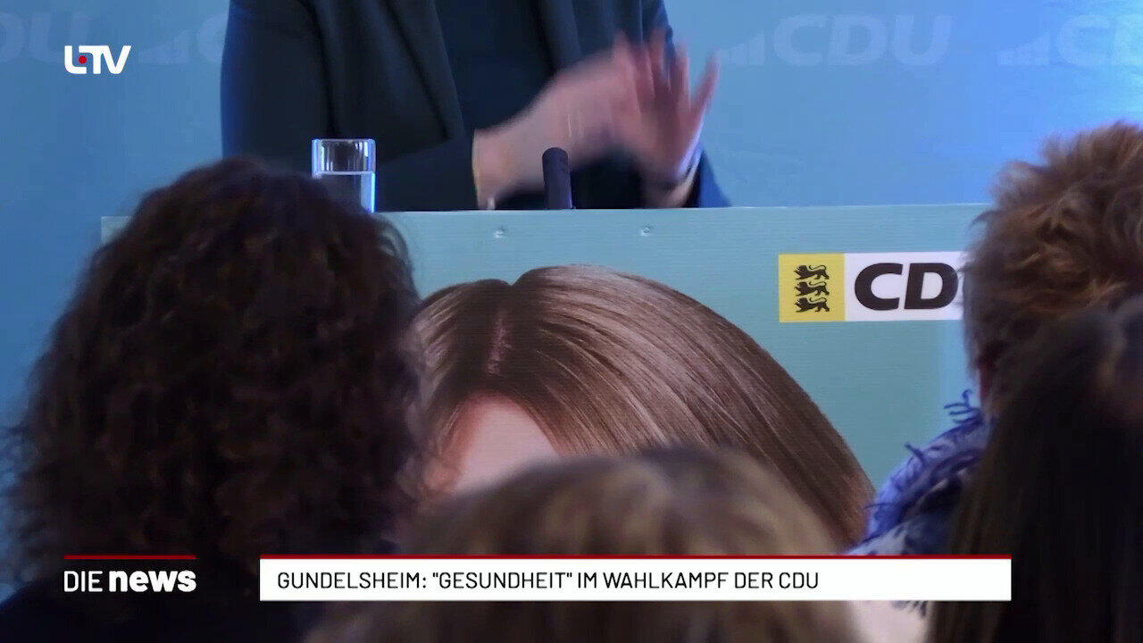 Gundelsheim: "Gesundheit" im Wahlkampf der CDU