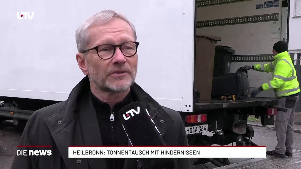 Heilbronn: Tonnentausch mit Hindernissen