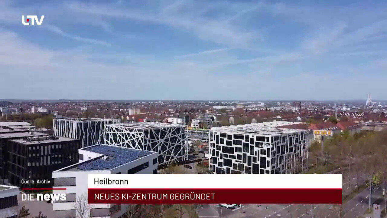 Newsblock: Heilbronn: Neues KI-Zentrum gegründet +++ Neckarsulm: Gemeinderat berät Sparkurs +++ Heilbronn: Neuer Jugendg