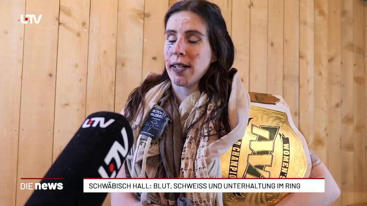 Schwäbisch Hall: Blut, Schweiss und Unterhaltung im Ring