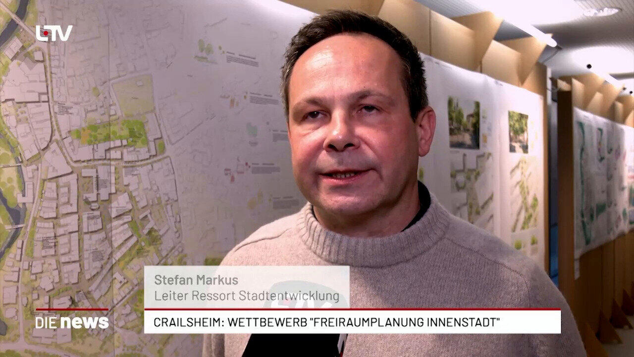 Crailsheim: Wettbewerb „Freiraumplanung Innenstadt“ 