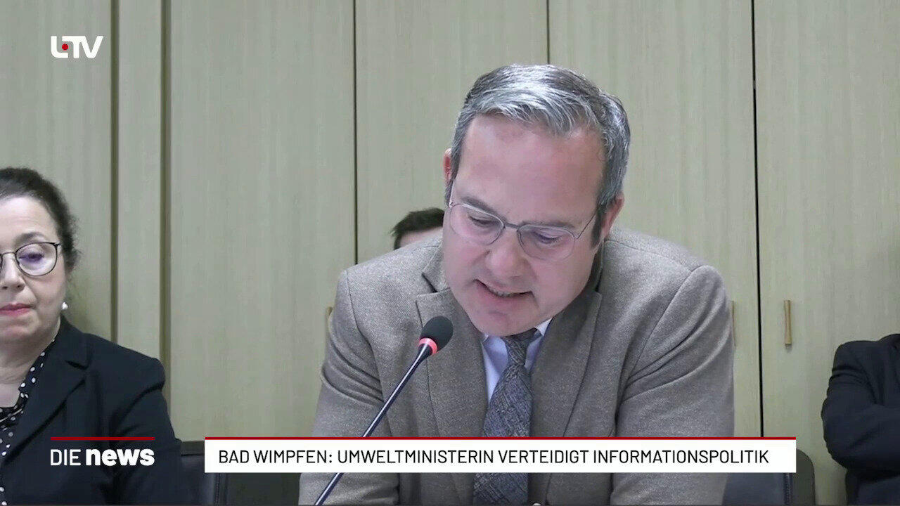 Bad Wimpfen: Umweltministerin verteidigt Informationspolitik