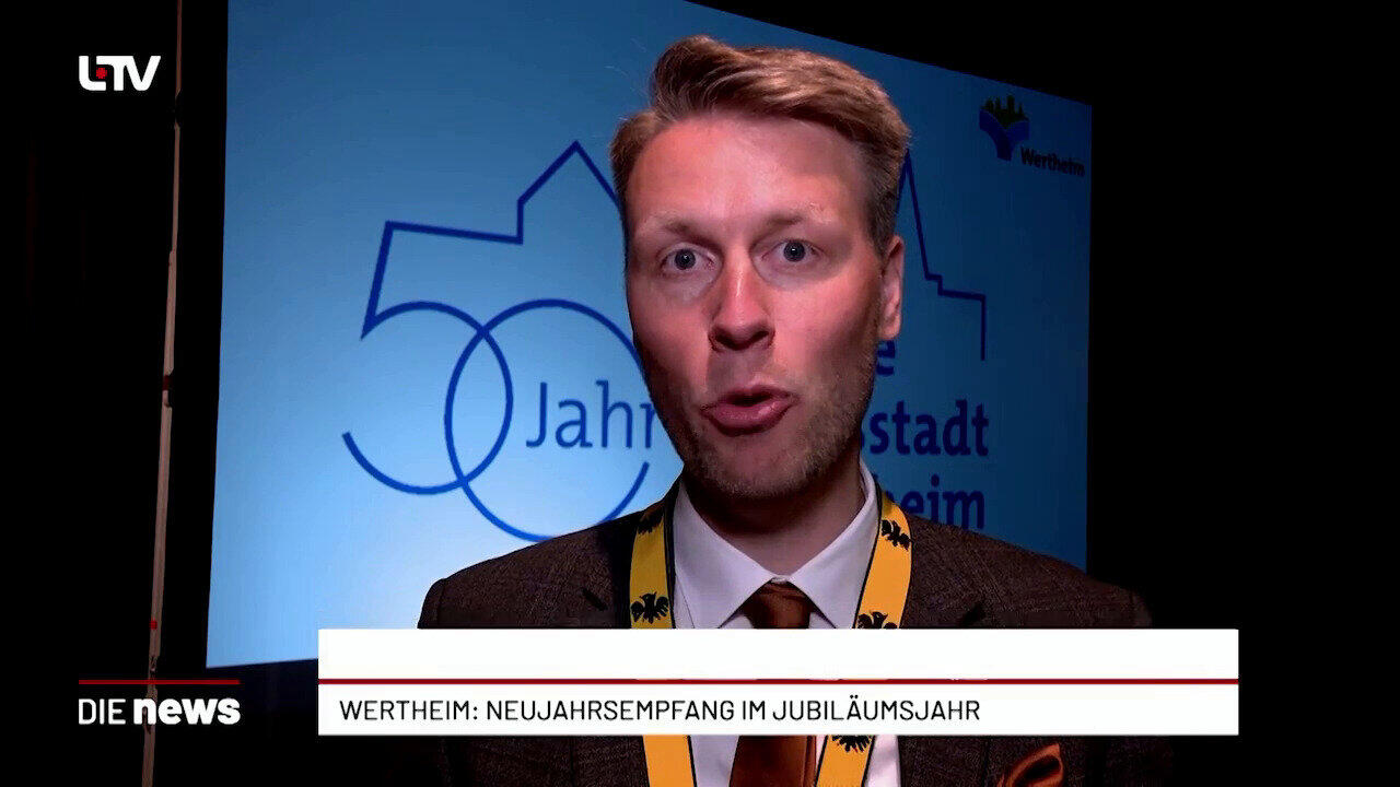 Wertheim: Neujahrsempfang im Jubiläumsjahr 
