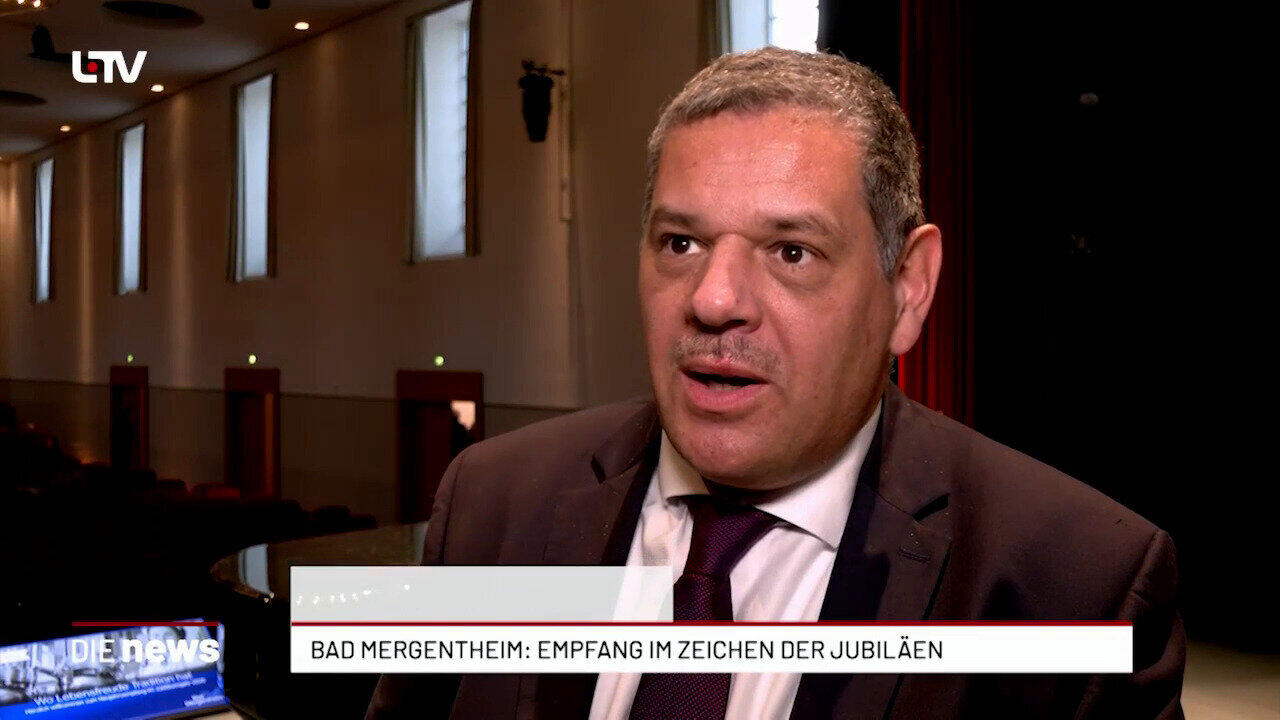 Bad Mergentheim: Empfang im Zeichen der Jubiläen