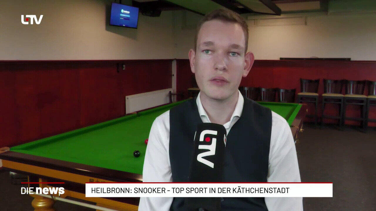 Heilbronn: Snooker - Top Sport in der Käthchenstadt