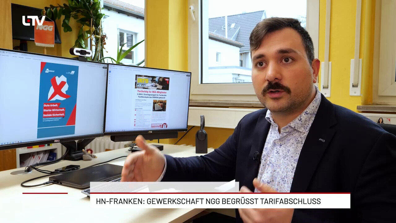 Heilbronn-Franken: Gewerkschaft NGG begrüßt Tarifabschluss