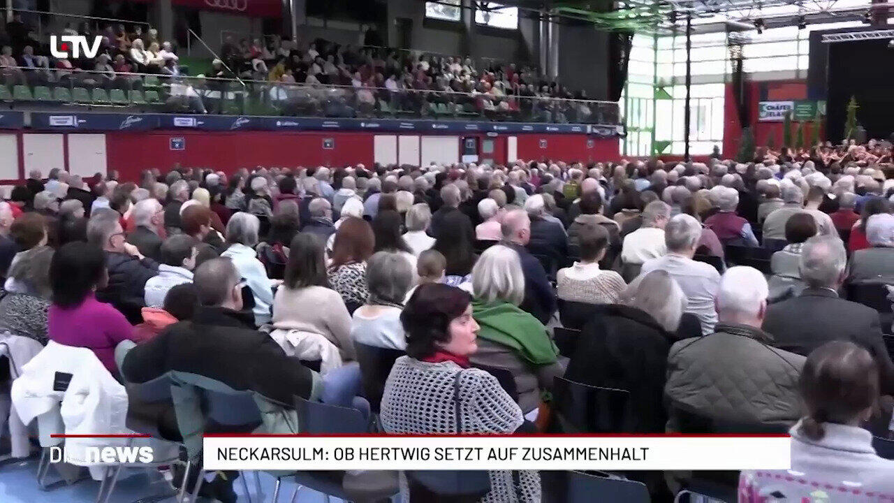 Neckarsulm: OB Hertwig setzt auf Zusammenhalt
