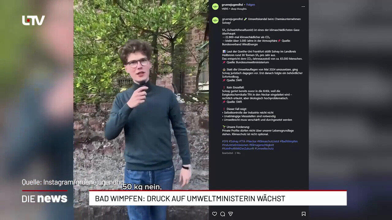 Bad Wimpfen: Druck auf Umweltministerin wächst