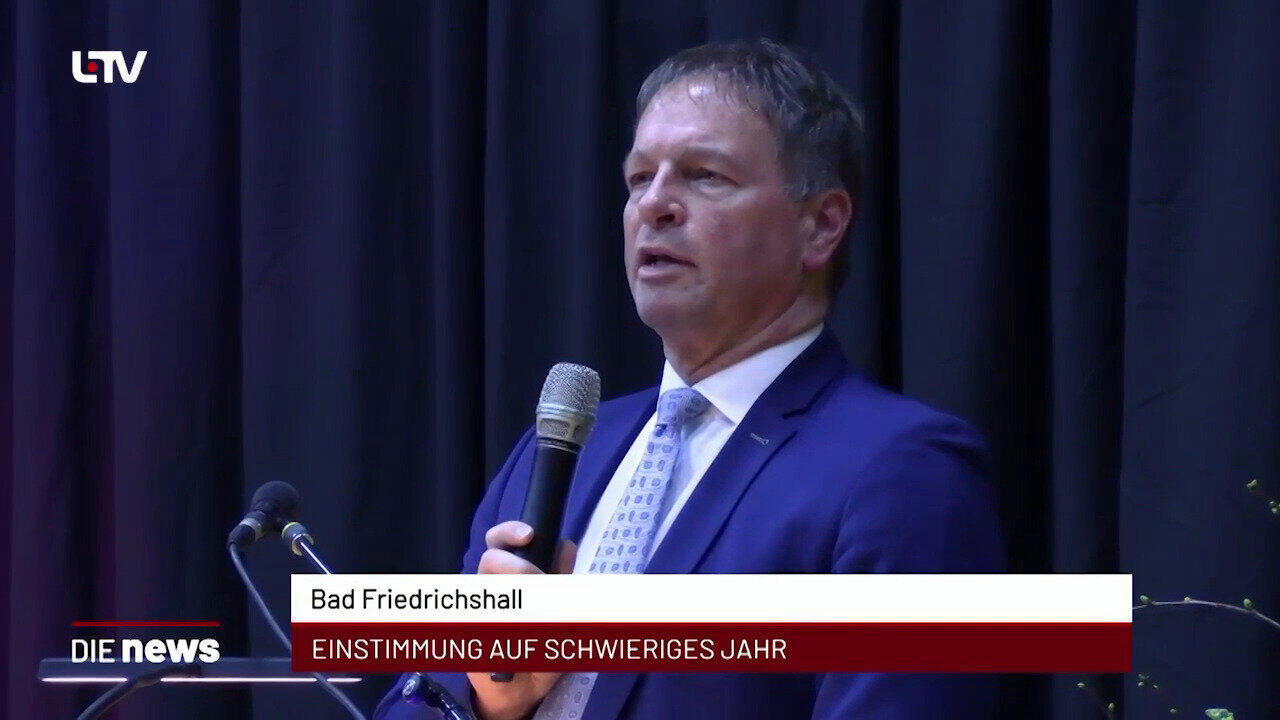 Newsblock: Bad Friedrichshall: Einstimmung auf schwieriges Jahr +++ Heilbronn: Gedenken an Pershing-Unfall +++ Heilbronn