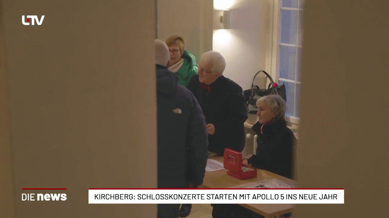 Kirchberg: Schlosskonzerte starten mit Apollo 5 ins Jahr