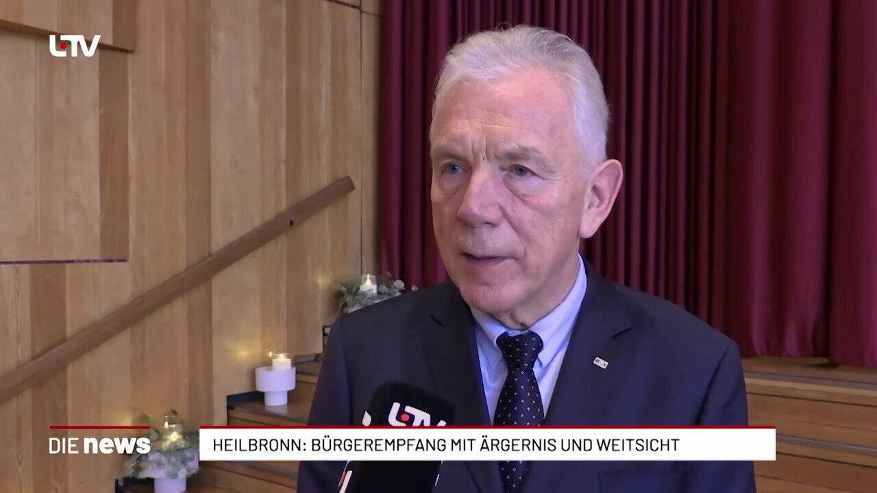 Heilbronn: Bürgerempfang mit Ärgernis und Weitsicht