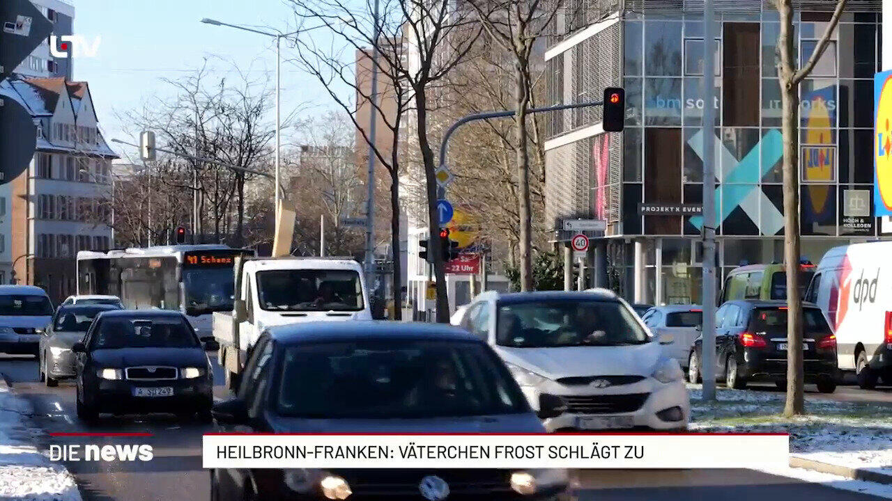 Heilbronn-Franken: Väterchen Frost schlägt zu