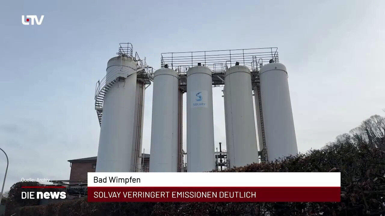 Newsblock: Heilbronn: Bad Wimpfen: Solvay verringert Emissionen deutlich +++ Heilbronn: IHK veröffentlicht Jahres-Statis