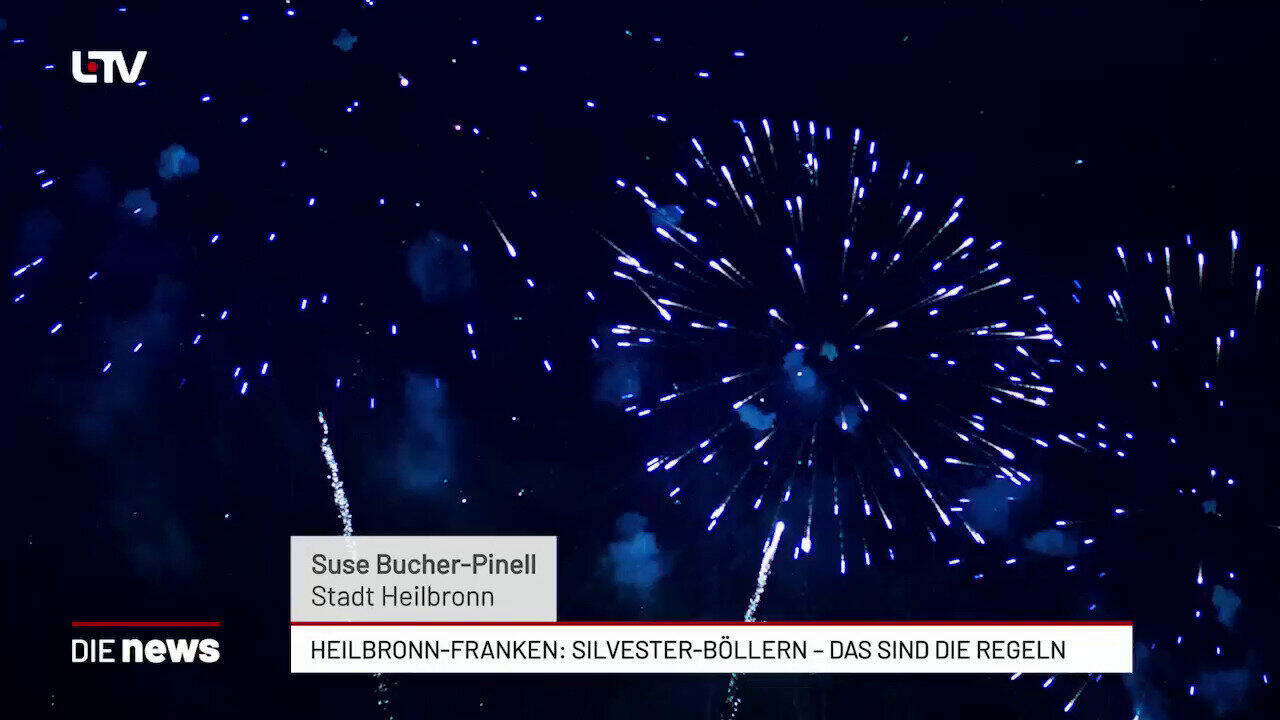 Heilbronn-Franken: Silvester-Böllern – das sind die Regeln