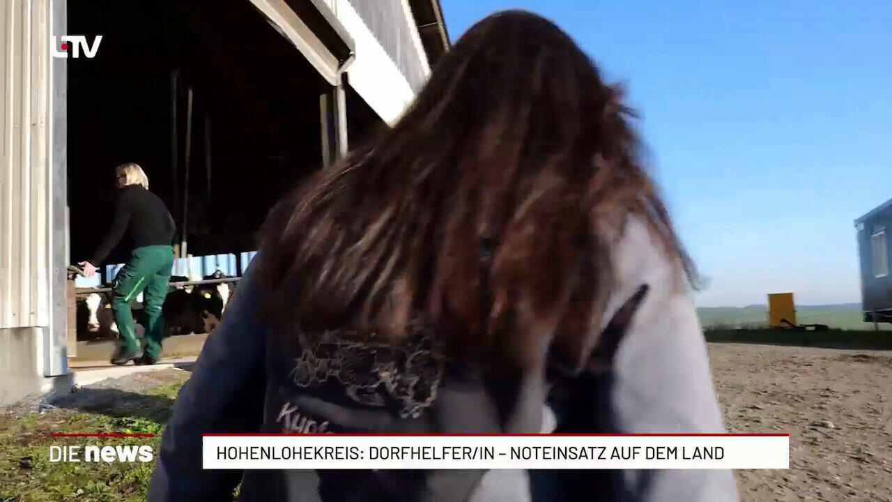 Hohenlohekreis: Dorfhelfer/in – Noteinsatz auf dem Land