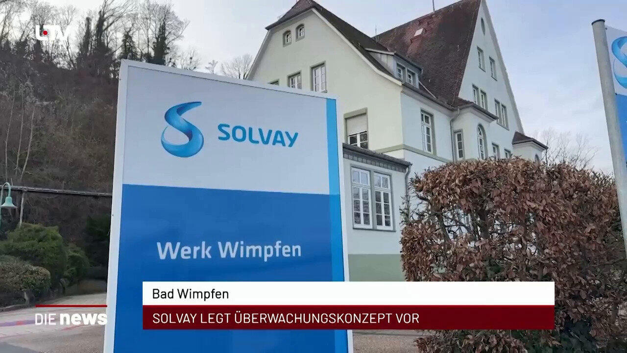 Newsblock: Bad Wimpfen: Solvay legt Überwachungskonzept vor +++ Heilbronn: Zoll warnt vor Böllerkauf im Ausland +++ Taub