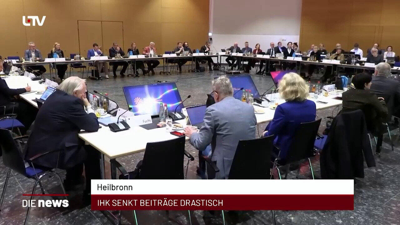 Newsblock: Heilbronn: IHK senkt Beiträge drastisch +++ Heilbronn: "Heimspiel" für renommierte Hirnforscherin