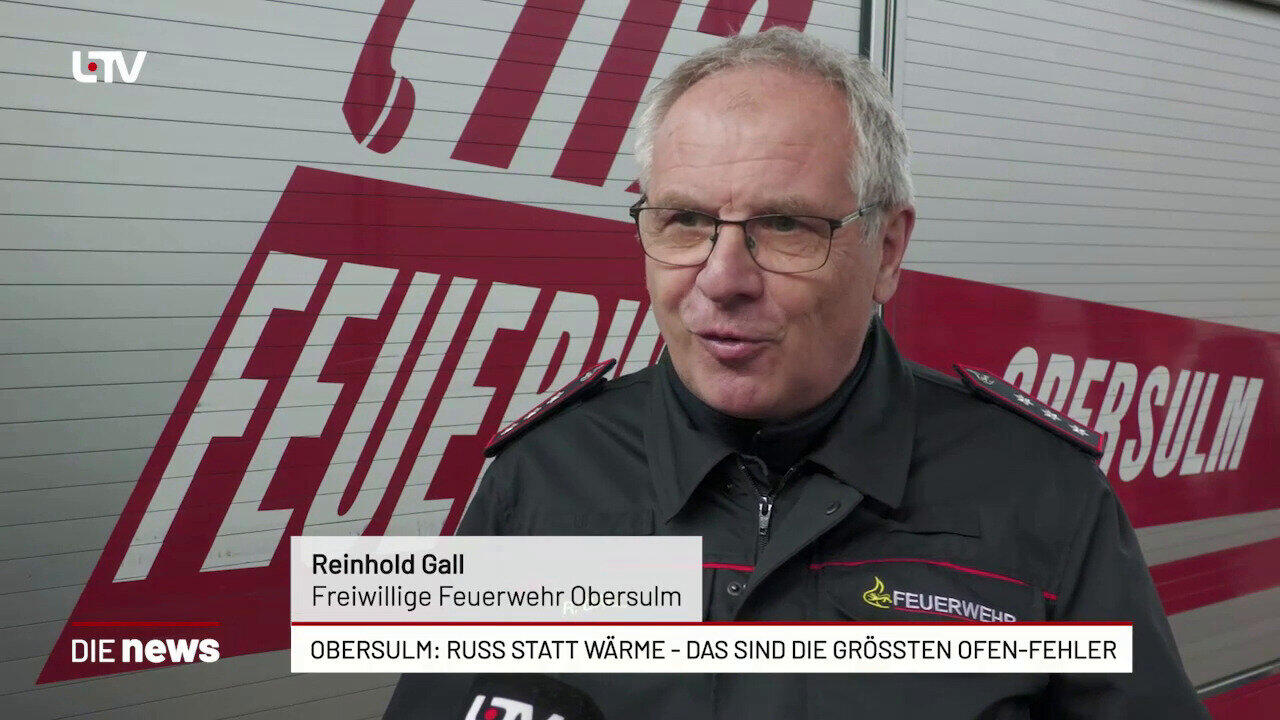 Obersulm: Ruß statt Wärme - das sind die größten Ofen-Fehler