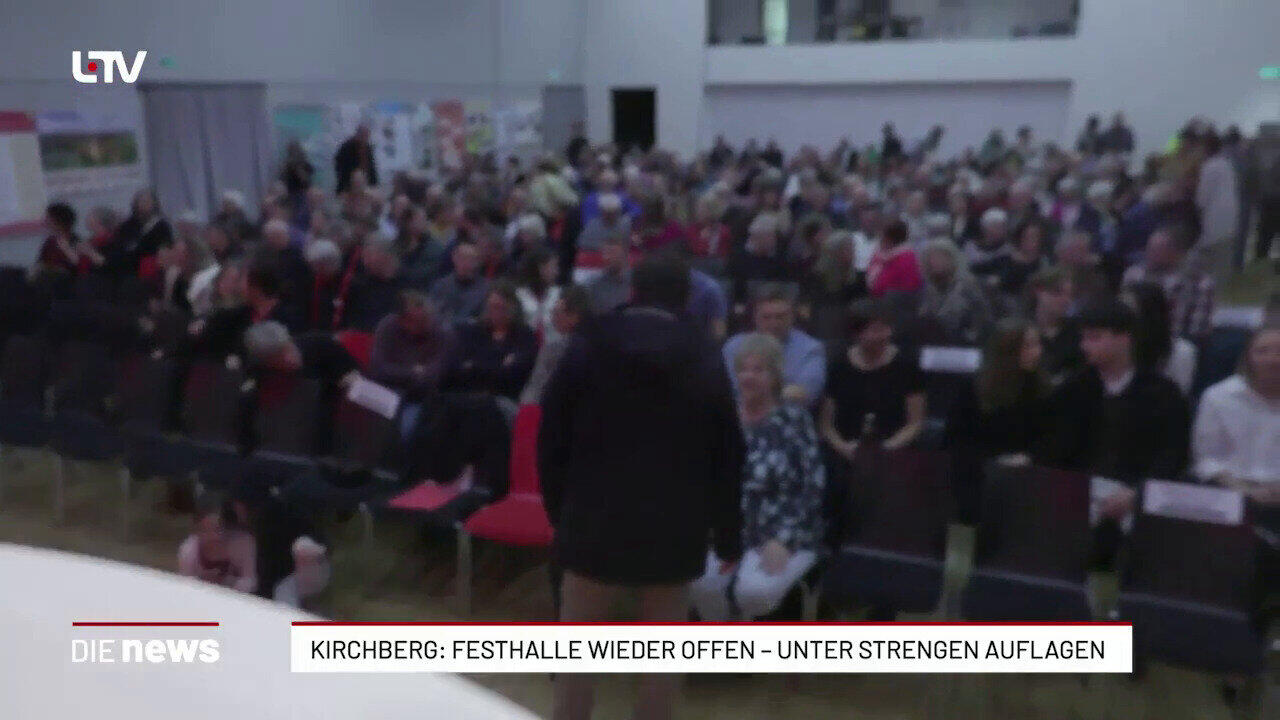 Kirchberg: Festhalle wieder offen – unter strengen Auflagen