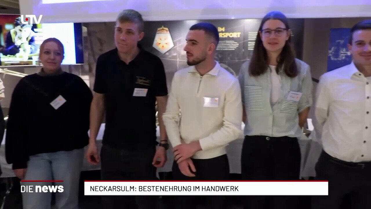 Neckarsulm: Bestenehrung im Handwerk