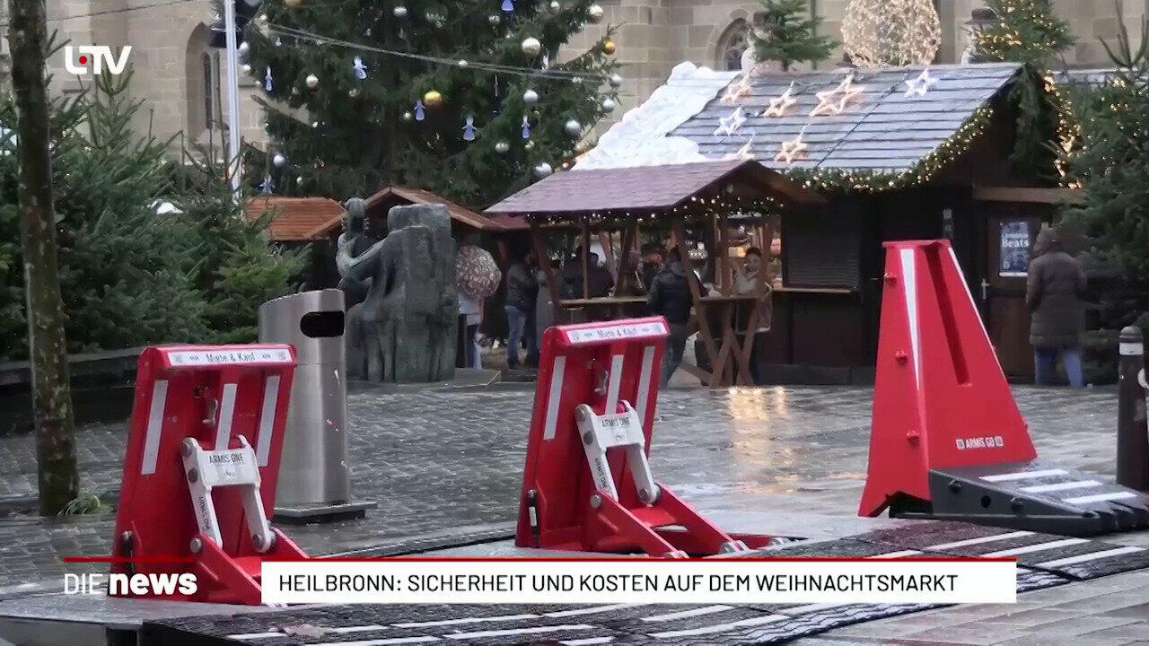 Heilbronn: Sicherheit und Kosten auf dem Weihnachtsmarkt
