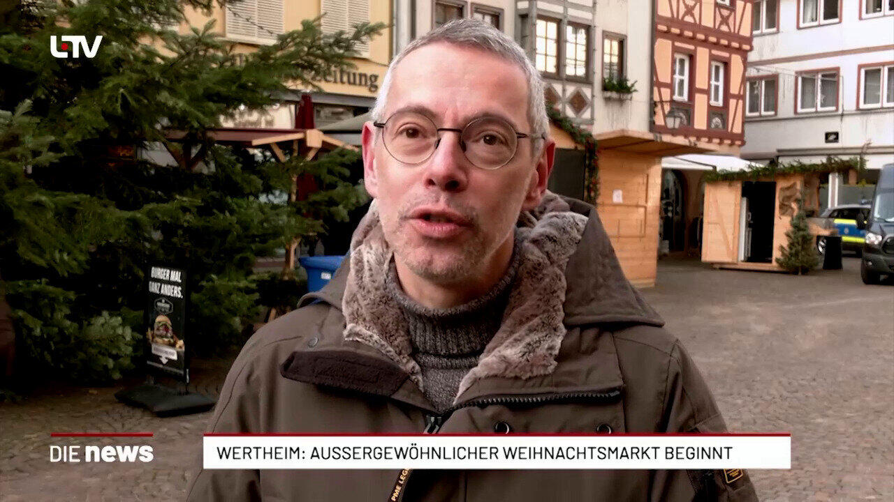 Wertheim: Aussergewöhnlicher Weihnachtsmarkt beginnt
