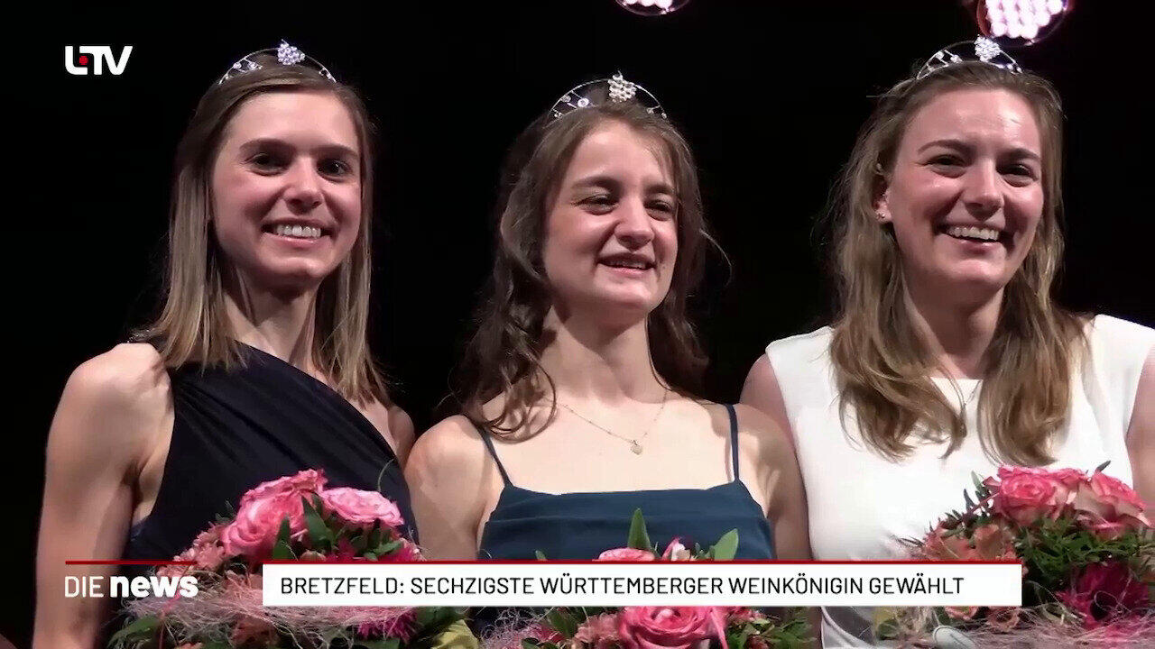 Bretzfeld: Sechzigste Württemberger Weinkönigin gewählt