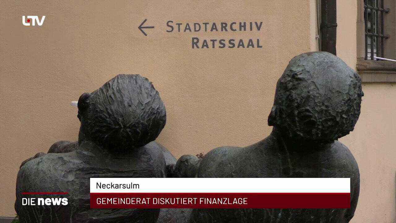 Newsblock: Neckarsulm: Gemeinderat diskutiert Finanzlage +++ Heilbronn: Verdienstmedaille für Robert Wunderlich +++ Heil
