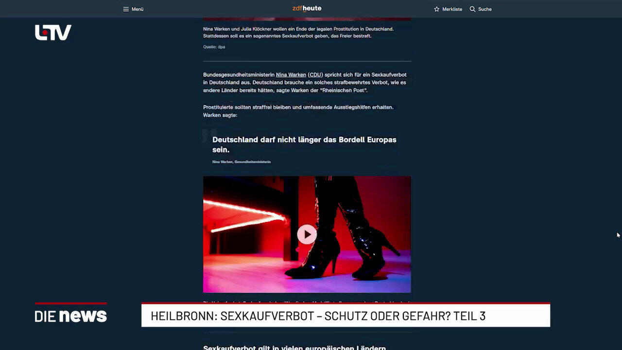 Heilbronn: Sexkaufverbot – Schutz oder Gefahr? Teil 3
