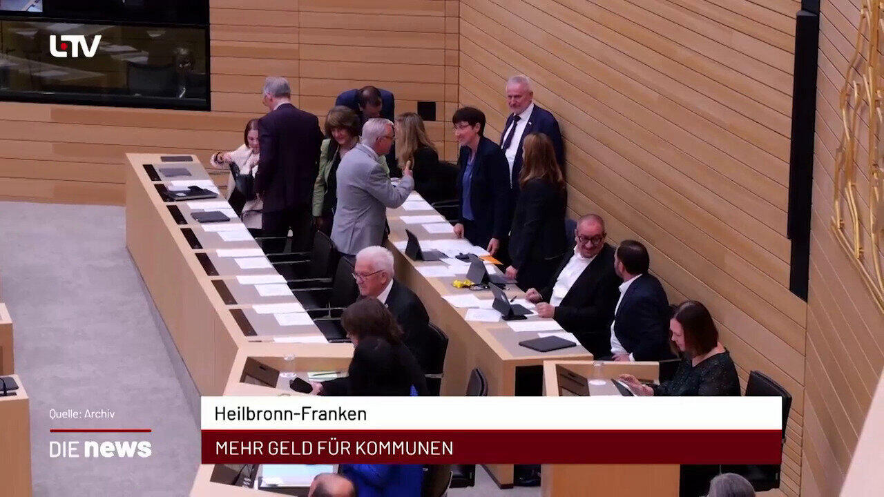 Newsblock: Heilbronn-Franken: Mehr Geld für Kommunen +++ Heilbronn: Weniger Musik auf dem Weihnachtsmarkt +++ Heilbronn: