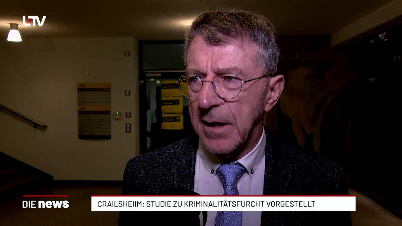 Crailsheim: Studie zu Kriminalitätsfurcht vorgestellt 